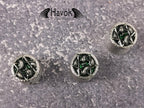 Potentiometer Knob Silver Metal, Metal Electric Guitar And Bass, Rare Custom Shop Accessory, Vintage Build Kit, Gadget And Replacement