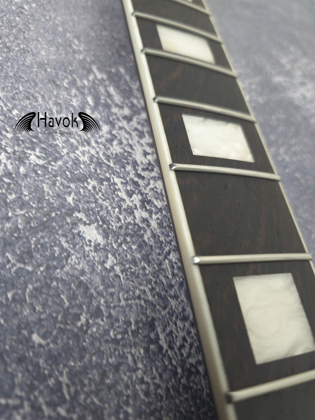 One Piece ST Wenge Neck Stainless Steel Frets White binding , S Type Neck, S-Style , 22 Medium Jumbo Jescar Frets,