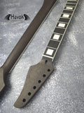 One Piece ST Wenge Neck Stainless Steel Frets White binding , S Type Neck, S-Style , 22 Medium Jumbo Jescar Frets,
