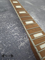 S type Roasted Flame Maple Satin Binding Neck Stainless Steel Jescar Frets