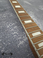 S type Roasted Flame Maple Satin Binding  Neck Stainless Steel Jescar Frets Guitar Neck