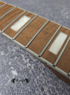 S type Roasted Flame Maple Satin Binding  Neck Stainless Steel Jescar Frets Guitar Neck