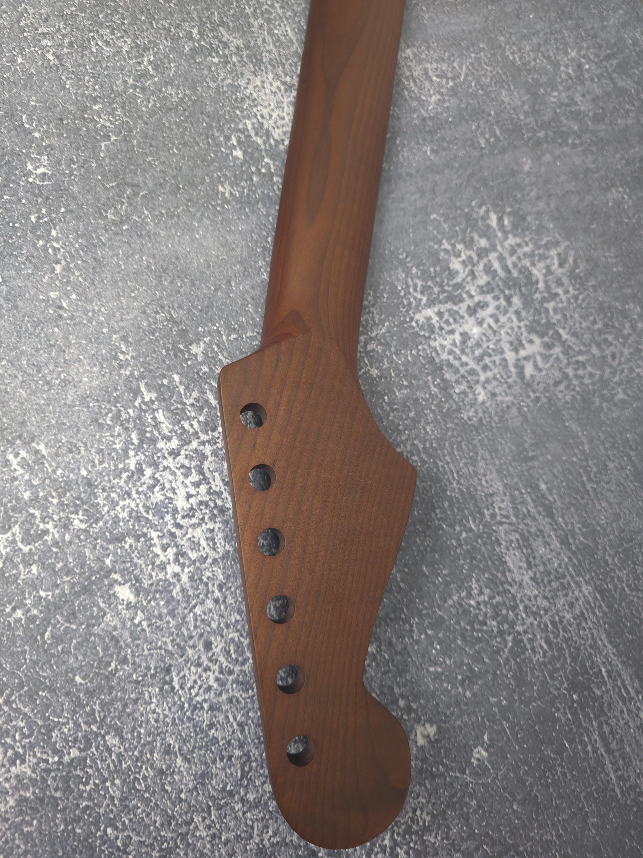 S Type Dark Roasted Maple Neck, 22 Stainless Steel Frets, ST Satin Neck, Medium Jumbo Jescar, Special Electric Guitar Replacement Part