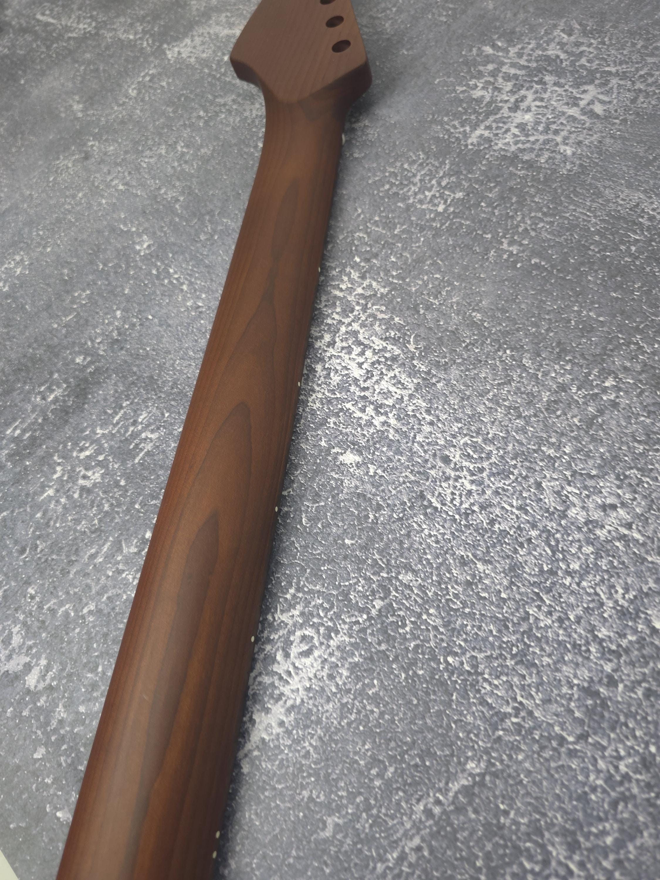 S Type Dark Roasted Maple Neck, 22 Stainless Steel Frets, ST Satin Neck, Medium Jumbo Jescar, Special Electric Guitar Replacement Part