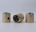 Potentiometer Knob Gold Metal, Metal Electric Guitar And Bass, Rare Custom Shop Accessory, Vintage Build Kit, Gadget And Replacement