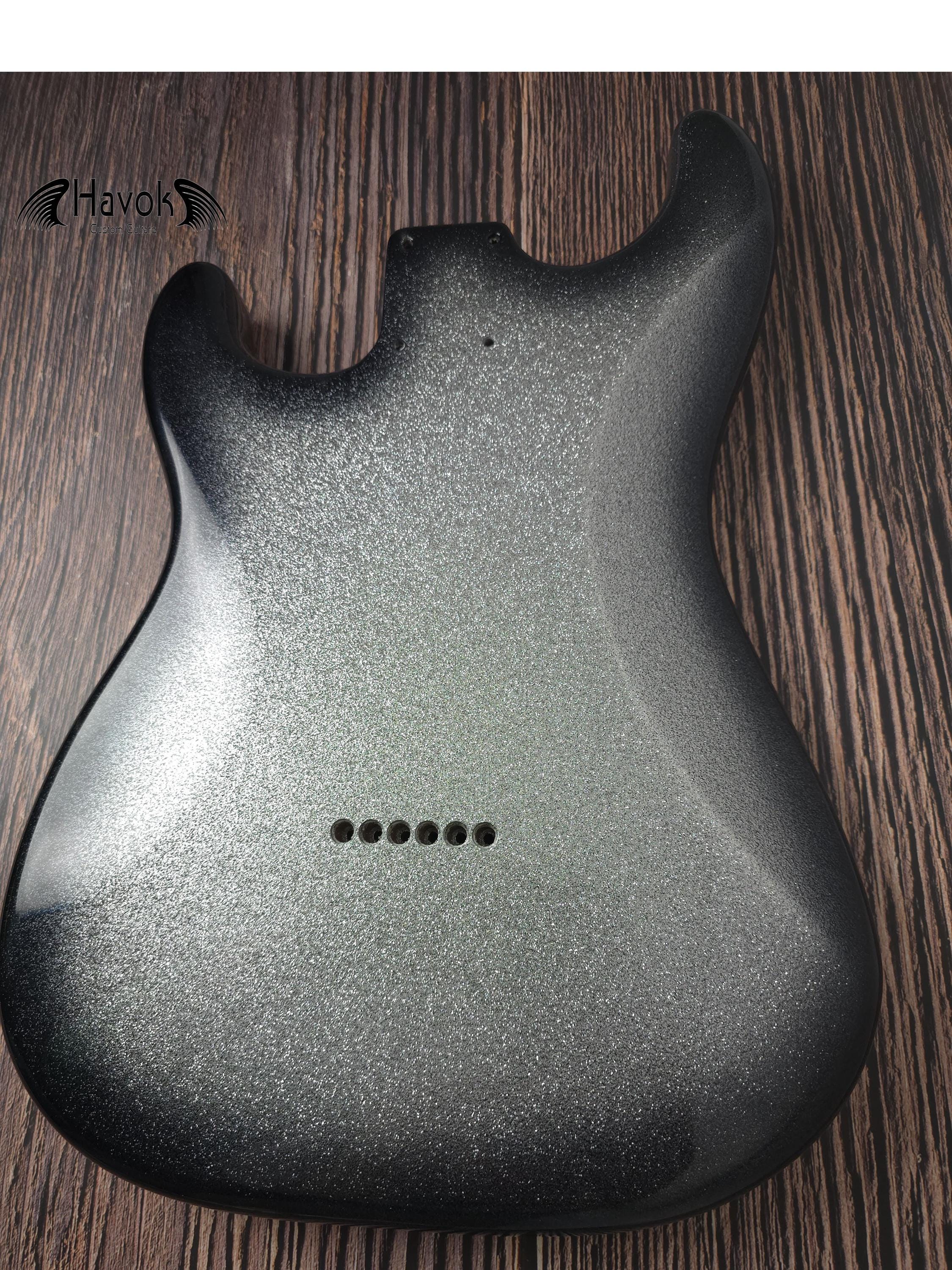 Diamond Burs 2PC ,Mahogany ST S-Style Body High Gloss, Hard Tail, Vintage Part Replacement Gadget, High End Custom S Type Body,