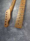 T Type Roasted Maple Neck Stainless Steel Frets, Satin Finish Medium Jumbo 22 Jescar Frets, Guitar Building, Guitar DIY Kit, Vintage Style