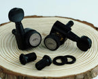 Black Locking Tuners: Electric Guitar Parts, 1∶18 Ratio