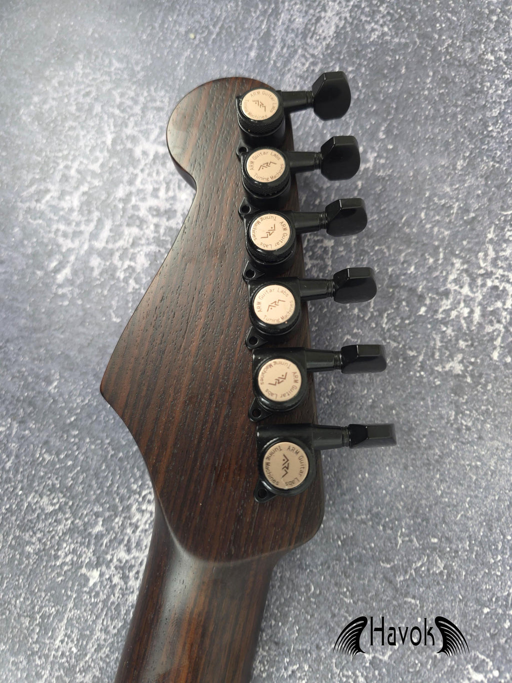 Black Locking Tuners: Electric Guitar Parts, 1∶18 Ratio