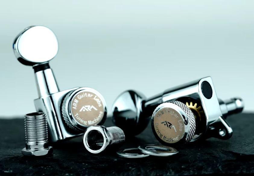 Silver Locking Tuners Electric Guitar Electric Guitar Parts ST TL