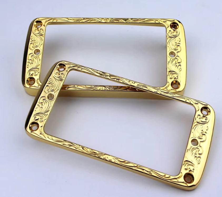 Havok Metal Golden Pickup Rings LP Type Guitar, High End Accessory and Replacement, Guitar Build Kit DIY, Guitar Gadget