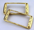 Havok Metal Golden Pickup Rings LP Type Guitar, High End Accessory and Replacement, Guitar Build Kit DIY, Guitar Gadget