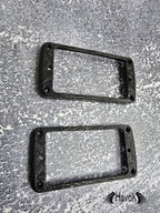 Havok Metal Black Pickup Rings LP Type Guitar, High End Accessory and Replacement, Guitar Build Kit DIY, Guitar Gadget