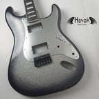 Guitar Kit , Diamond Burst Body Mahogany St Wenge Neck , Hight Quality Electric Guitar Kit, Neck, Build Your Own DIY