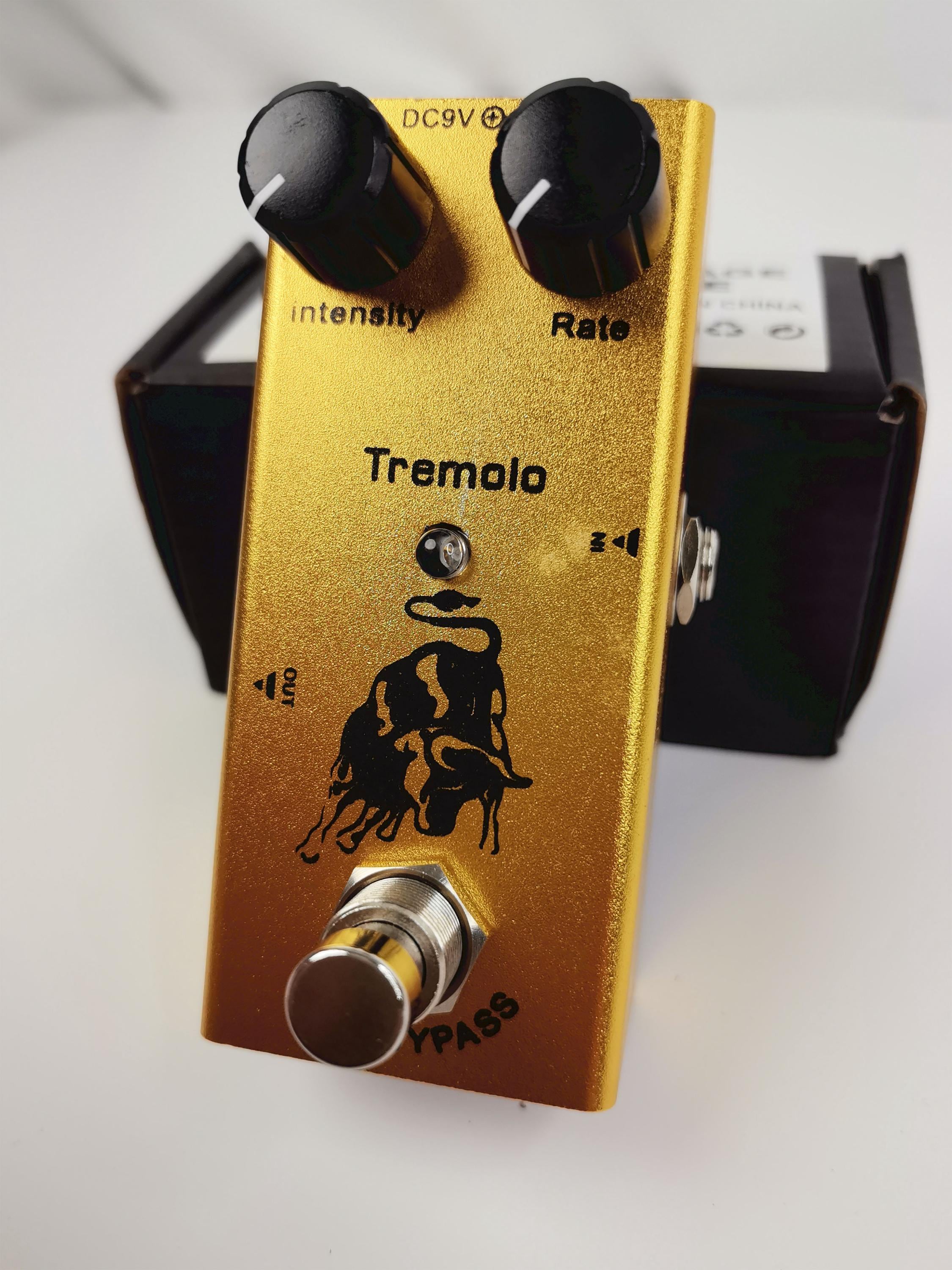 Electric Guitar Mini Form Single Type DC 9V True Bypass Tremolo