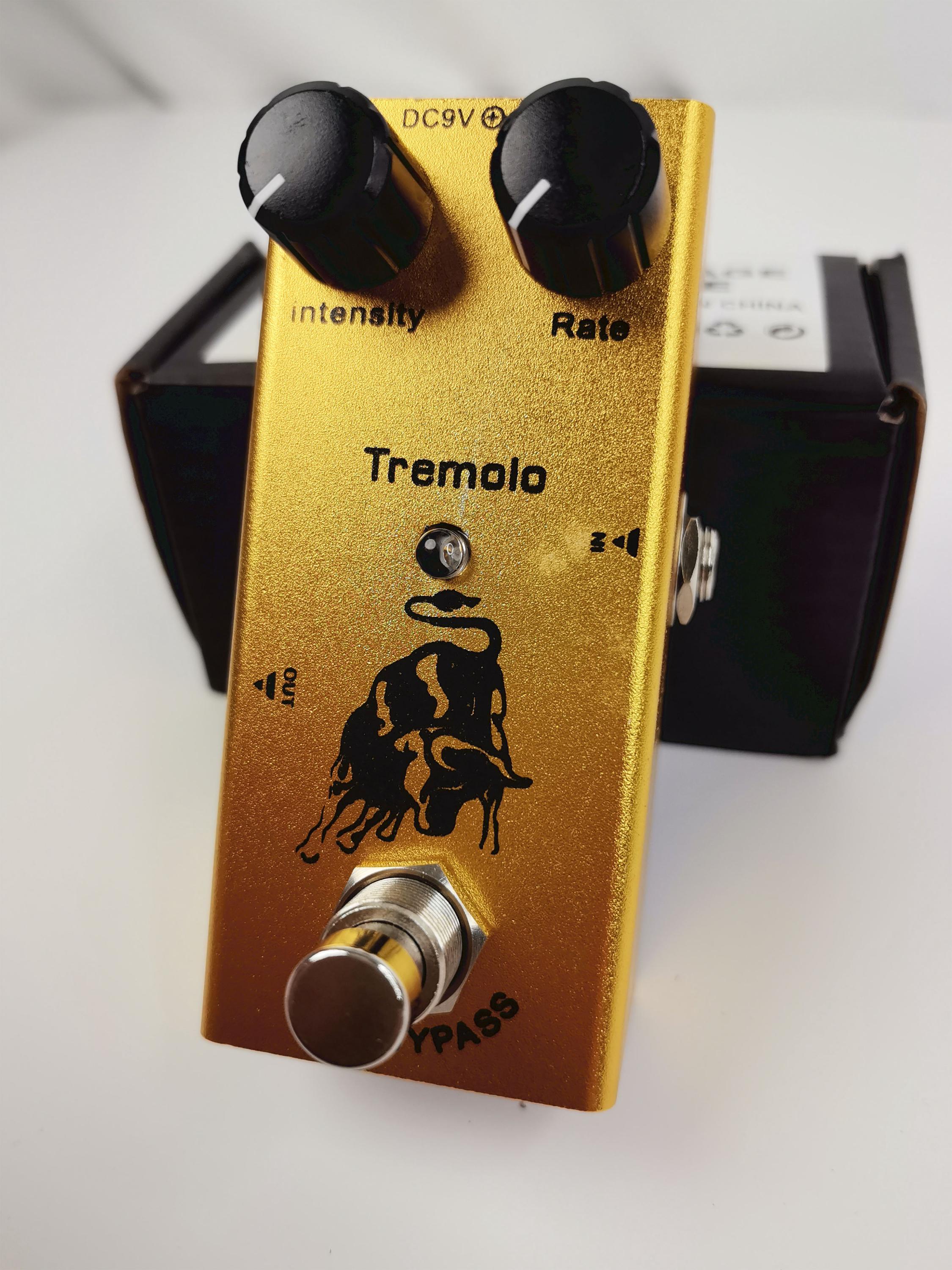 Electric Guitar Mini Form Single Type DC 9V True Bypass Tremolo