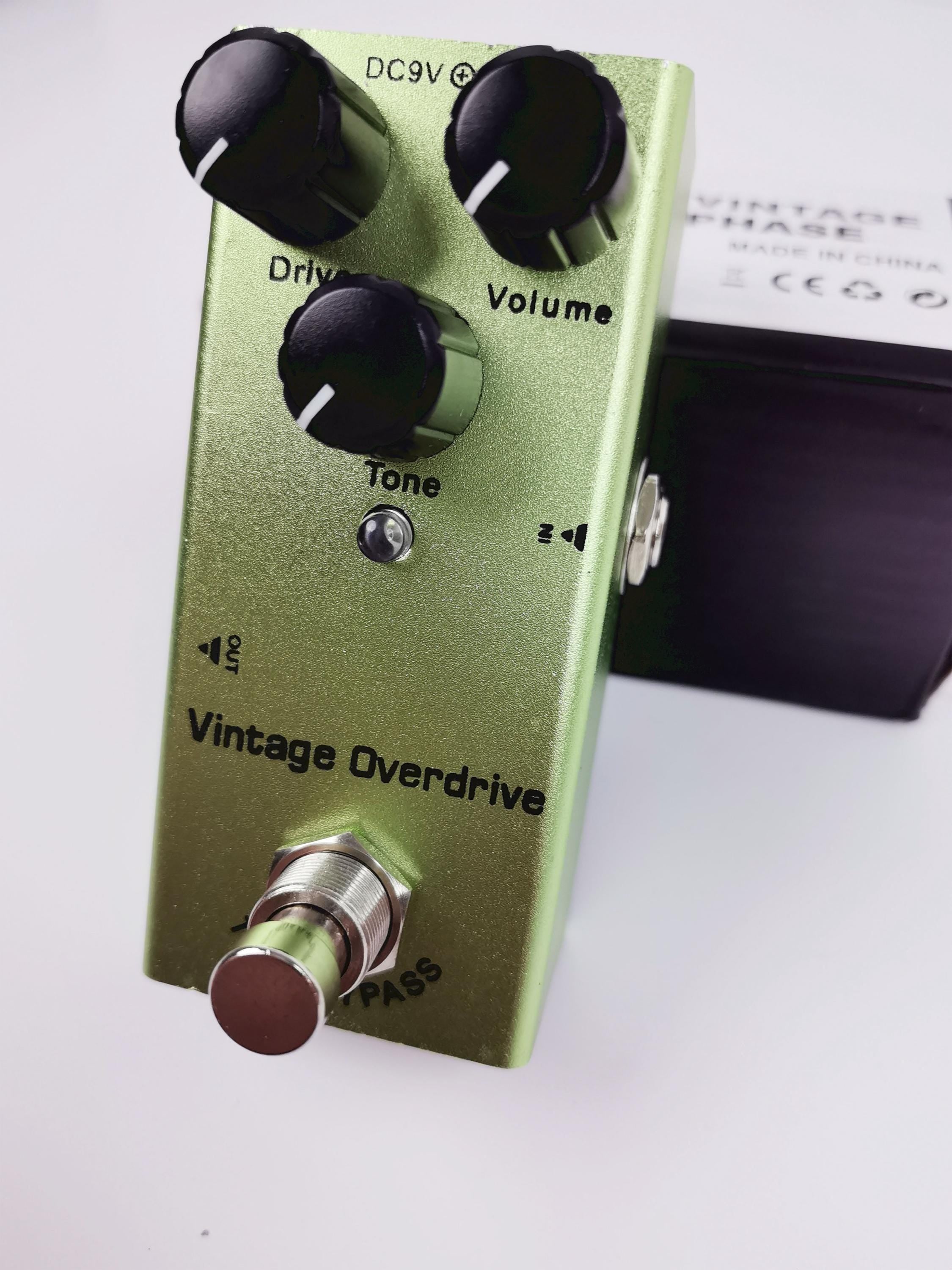 Electric Guitar Mini Form Single Type DC 9V True Bypass Vintage Overdrive