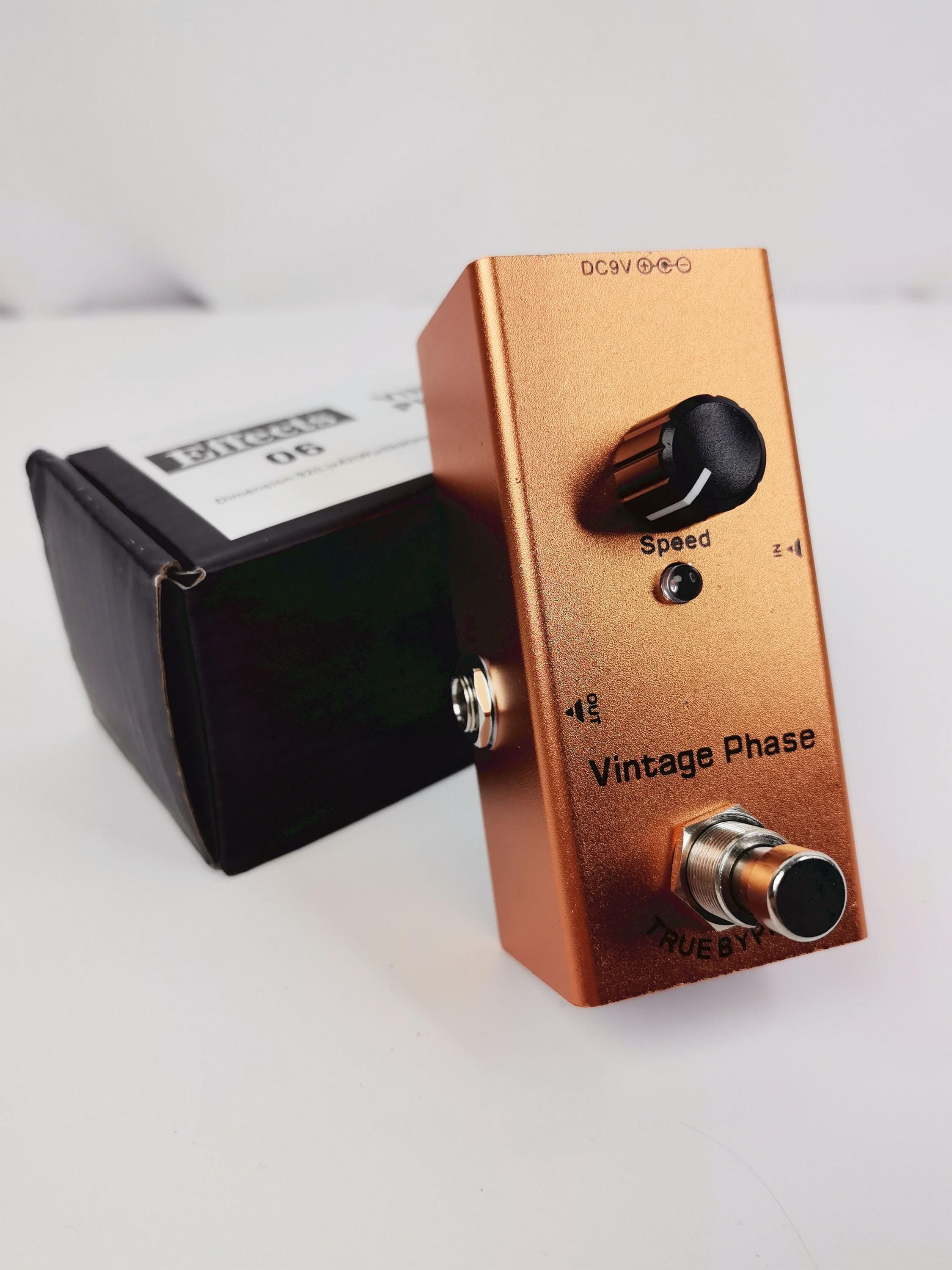 Electric Guitar Mini Form Single Type DC 9V True Bypass Vintage Phase
