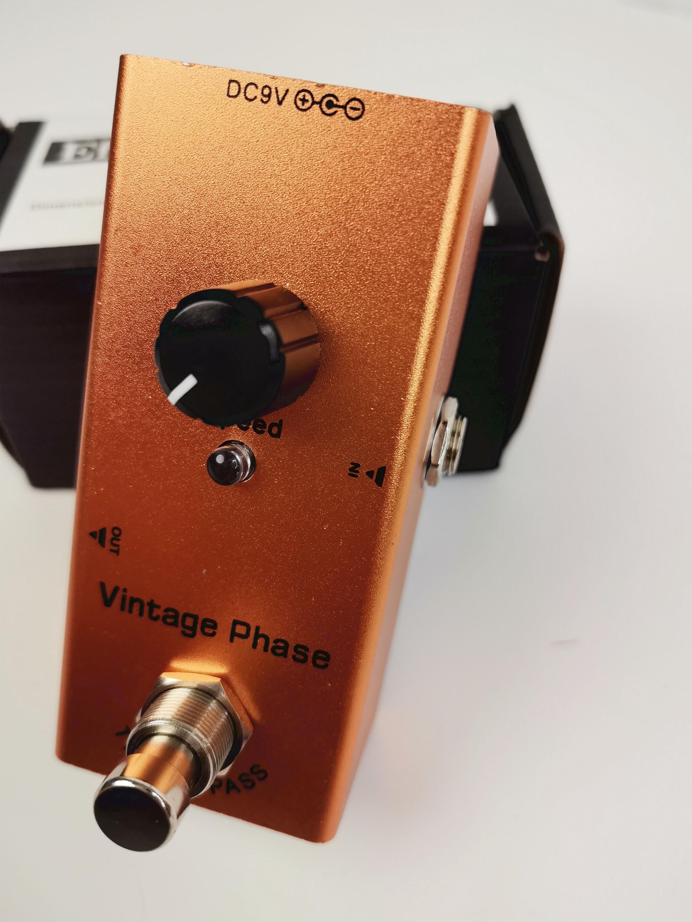 Electric Guitar Mini Form Single Type DC 9V True Bypass Vintage Phase