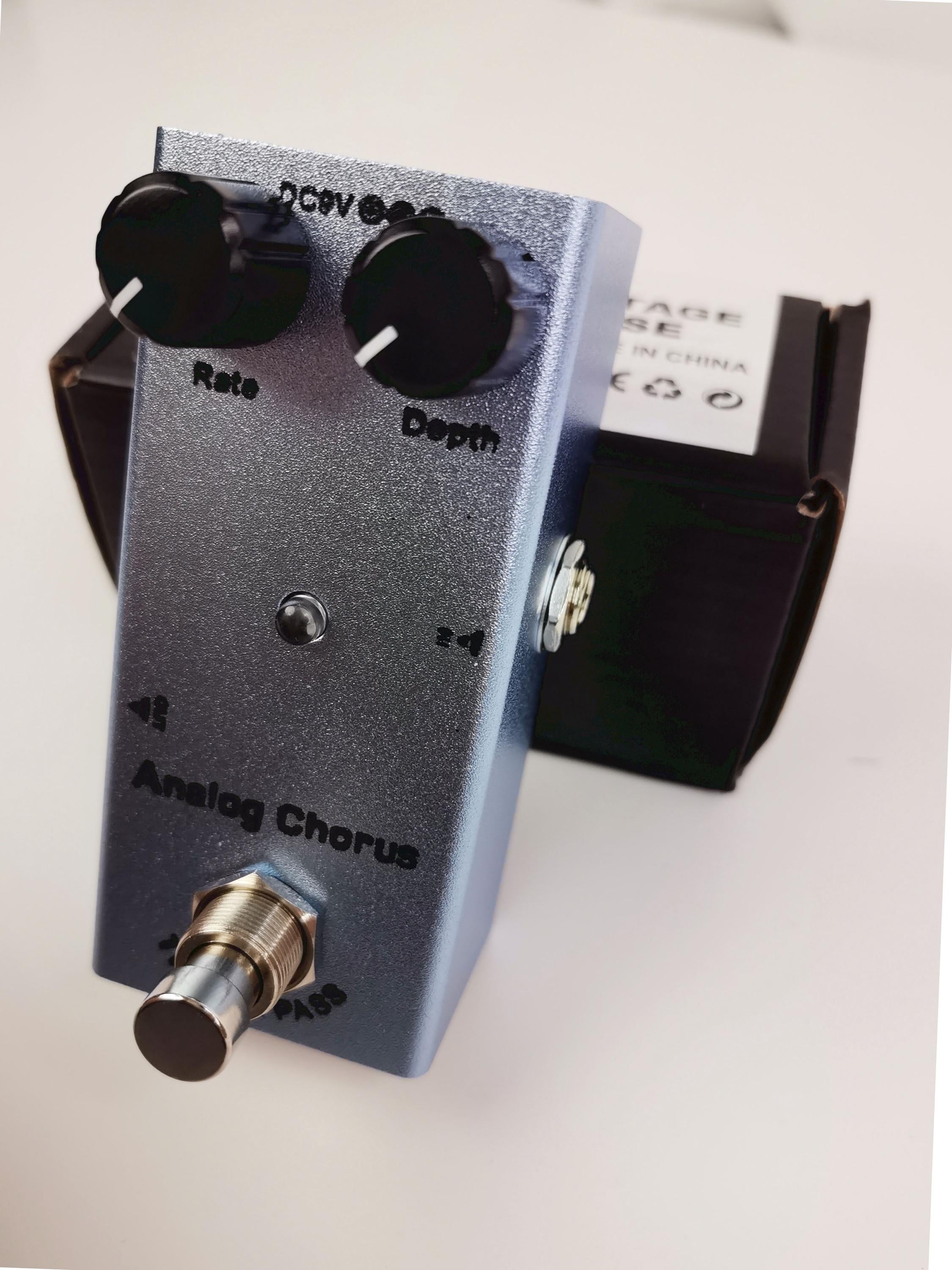 Electric Guitar Mini Form Single Type DC 9V True Bypass Analog Chorus