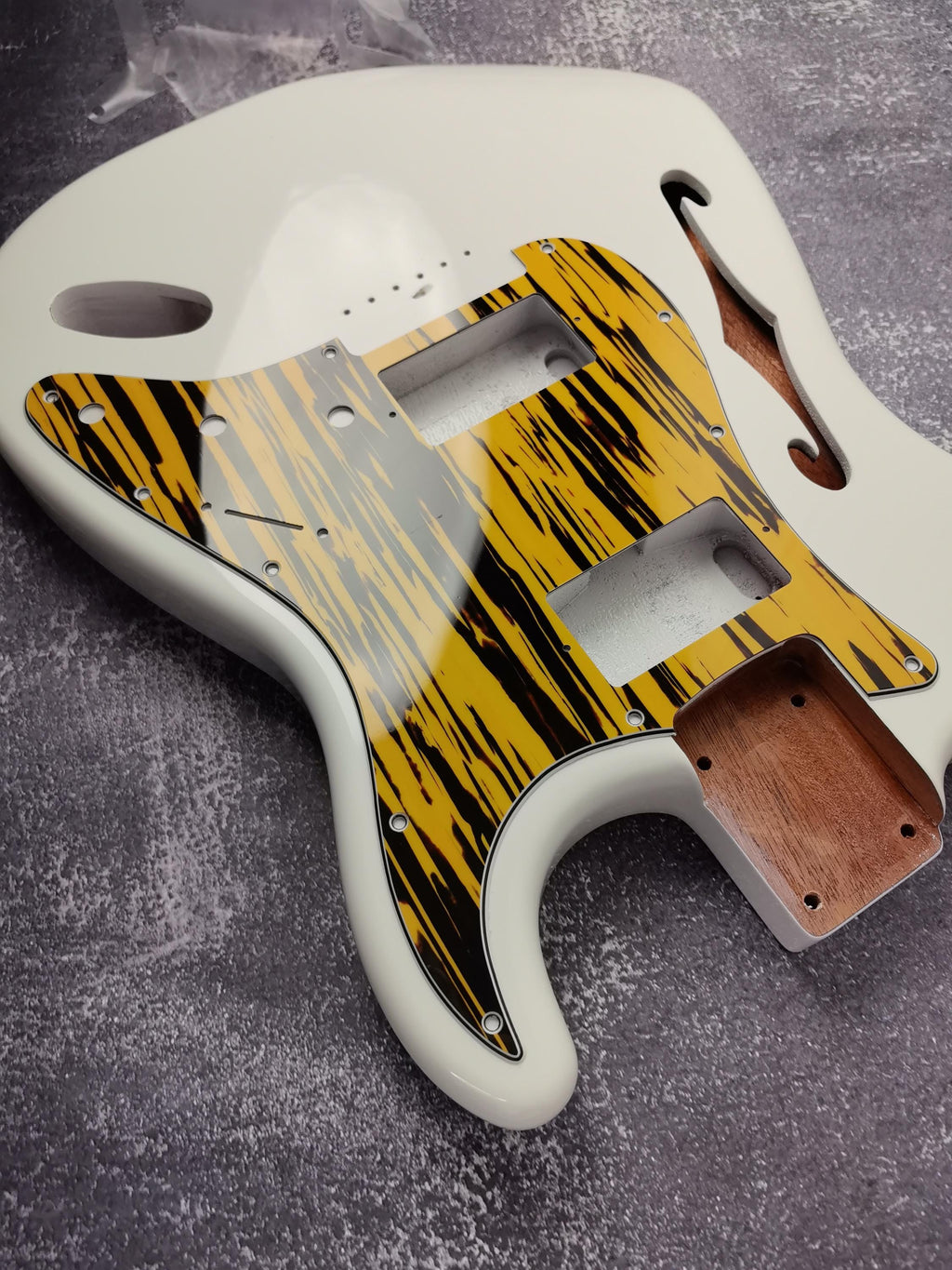 80' Style HH Pickup Config  Pickguard, Scratch plate, 4Ply, ST Guitar