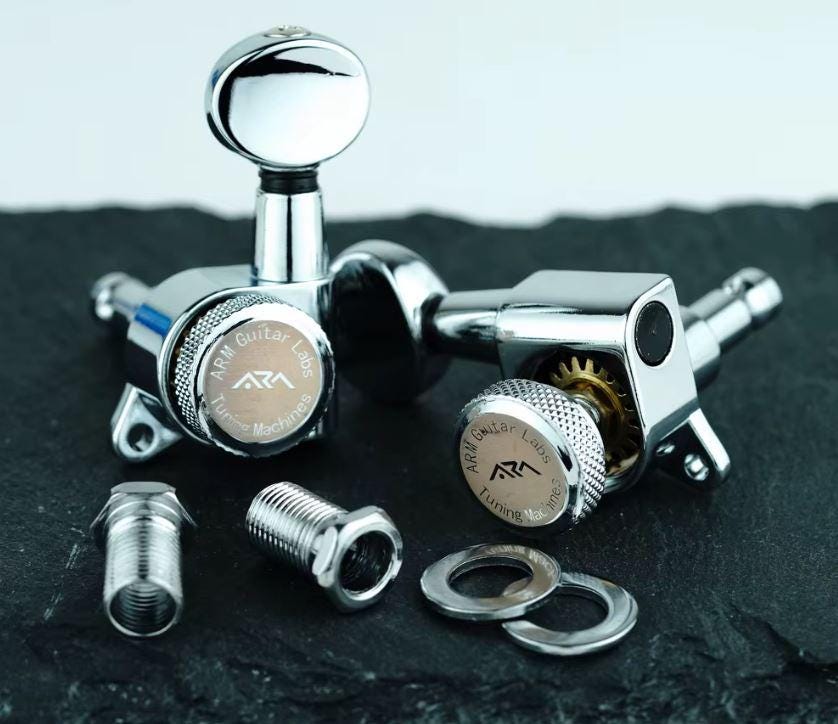 Silver Locking Tuners Electric Guitar Electric Guitar Parts ST TL