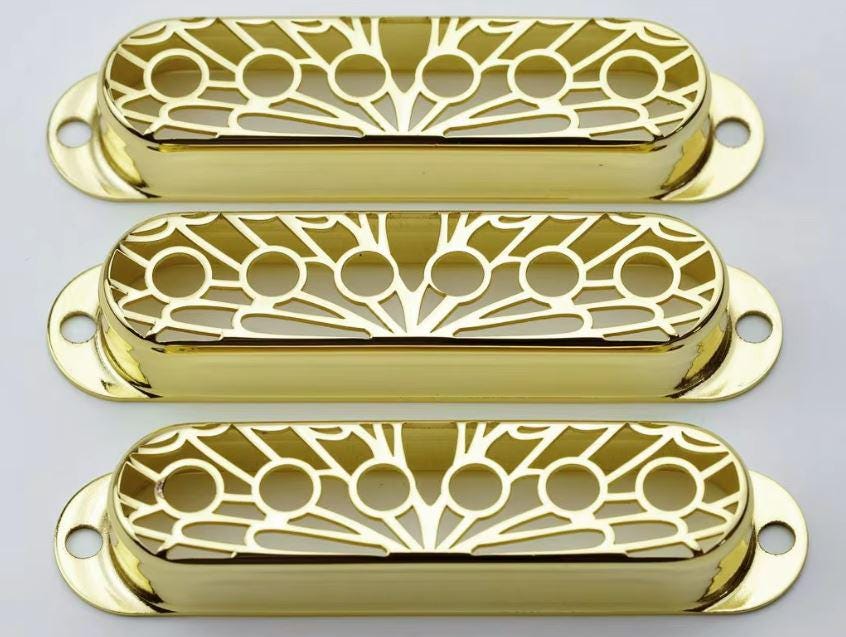 Single coil Shield, Guitar Pickup Covers for ST Guitar, High End Accessory and Replacement, Guitar Build Kit, Guitar Gadget