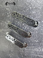 Single coil Shield, Silver, Guitar Pickup Covers for ST Guitar, High End Accessory and Replacement, Guitar Build Kit, Guitar Gadget