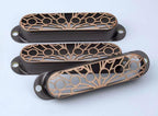 Single coil Shield, Brass, Guitar Pickup Covers for ST Guitar, High End Accessory and Replacement, Guitar Build Kit, Guitar Gadget