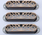 Single coil Shield, Brass, Guitar Pickup Covers for ST Guitar, High End Accessory and Replacement, Guitar Build Kit, Guitar Gadget