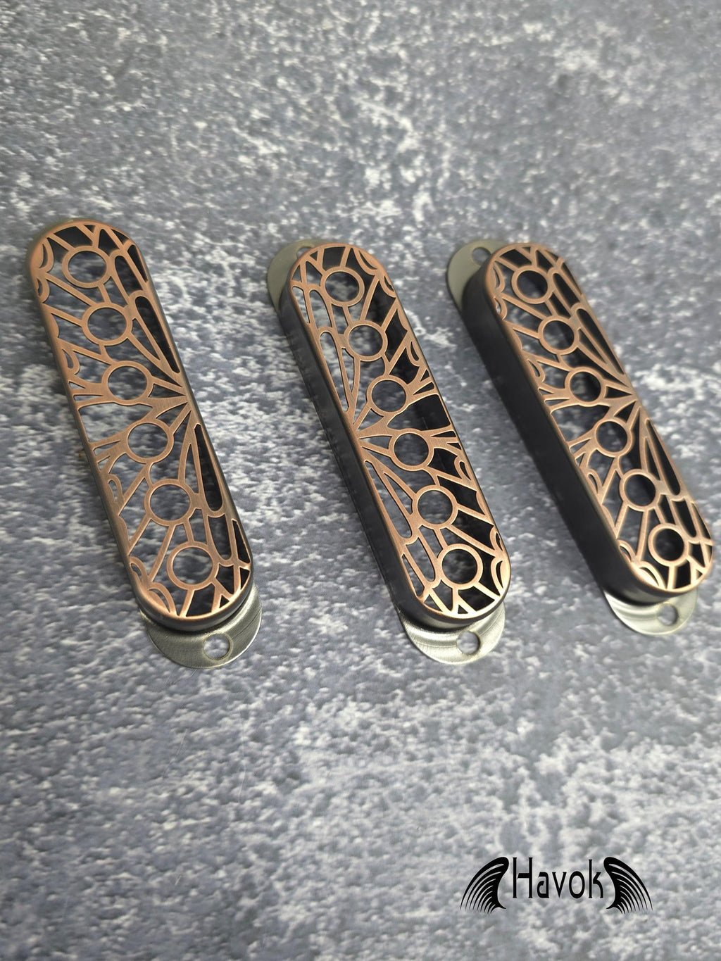 Single coil Shield, Brass, Guitar Pickup Covers for ST Guitar, High End Accessory and Replacement, Guitar Build Kit, Guitar Gadget
