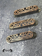 Silver Humbucker Cover, Cupronickel ST Guitar Pickup, 52mm Pole Spacing