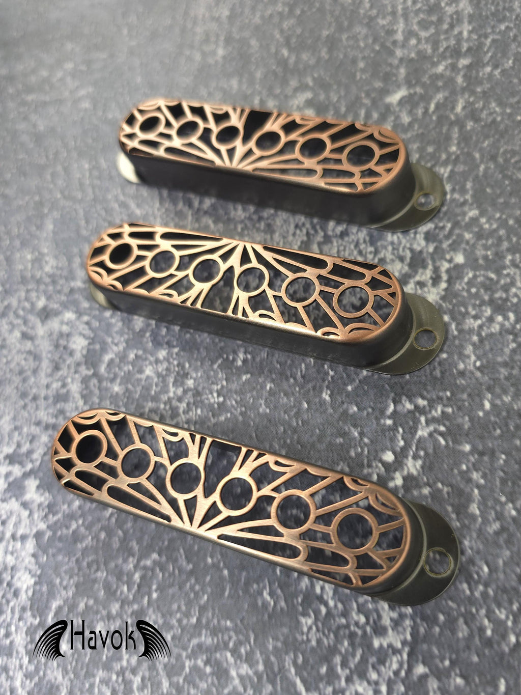Single coil Shield, Brass, Guitar Pickup Covers for ST Guitar, High End Accessory and Replacement, Guitar Build Kit, Guitar Gadget