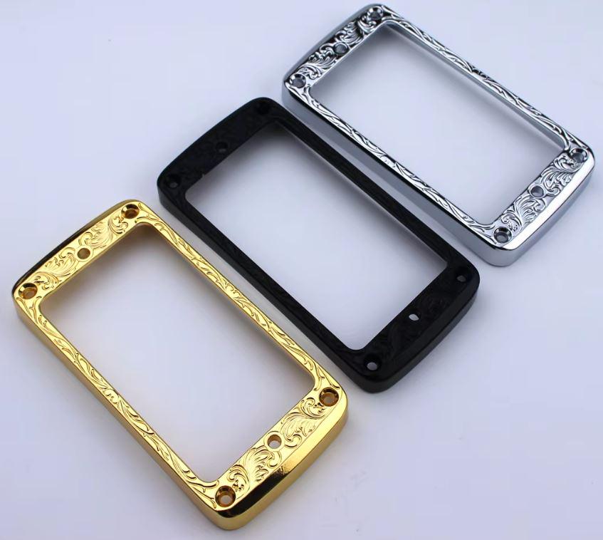 Havok Metal Golden Pickup Rings LP Type Guitar, High End Accessory and Replacement, Guitar Build Kit DIY, Guitar Gadget