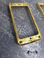 Havok Metal Golden Pickup Rings LP Type Guitar, High End Accessory and Replacement, Guitar Build Kit DIY, Guitar Gadget