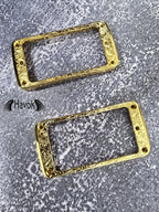 Havok Metal Golden Pickup Rings LP Type Guitar, High End Accessory and Replacement, Guitar Build Kit DIY, Guitar Gadget