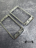 Havok Metal Silver Pickup Rings LP Type Guitar, High End Accessory and Replacement, Guitar Build Kit DIY, Guitar Gadget