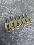 Stainless Steel Roller Saddle Electric Guitar Tremolo Hard tail Bridge Saddles For ST TL Style Guitar 10.5