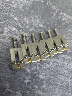 Stainless Steel Roller Saddle Electric Guitar Tremolo Hard tail Bridge Saddles For ST TL Style Guitar 10.5