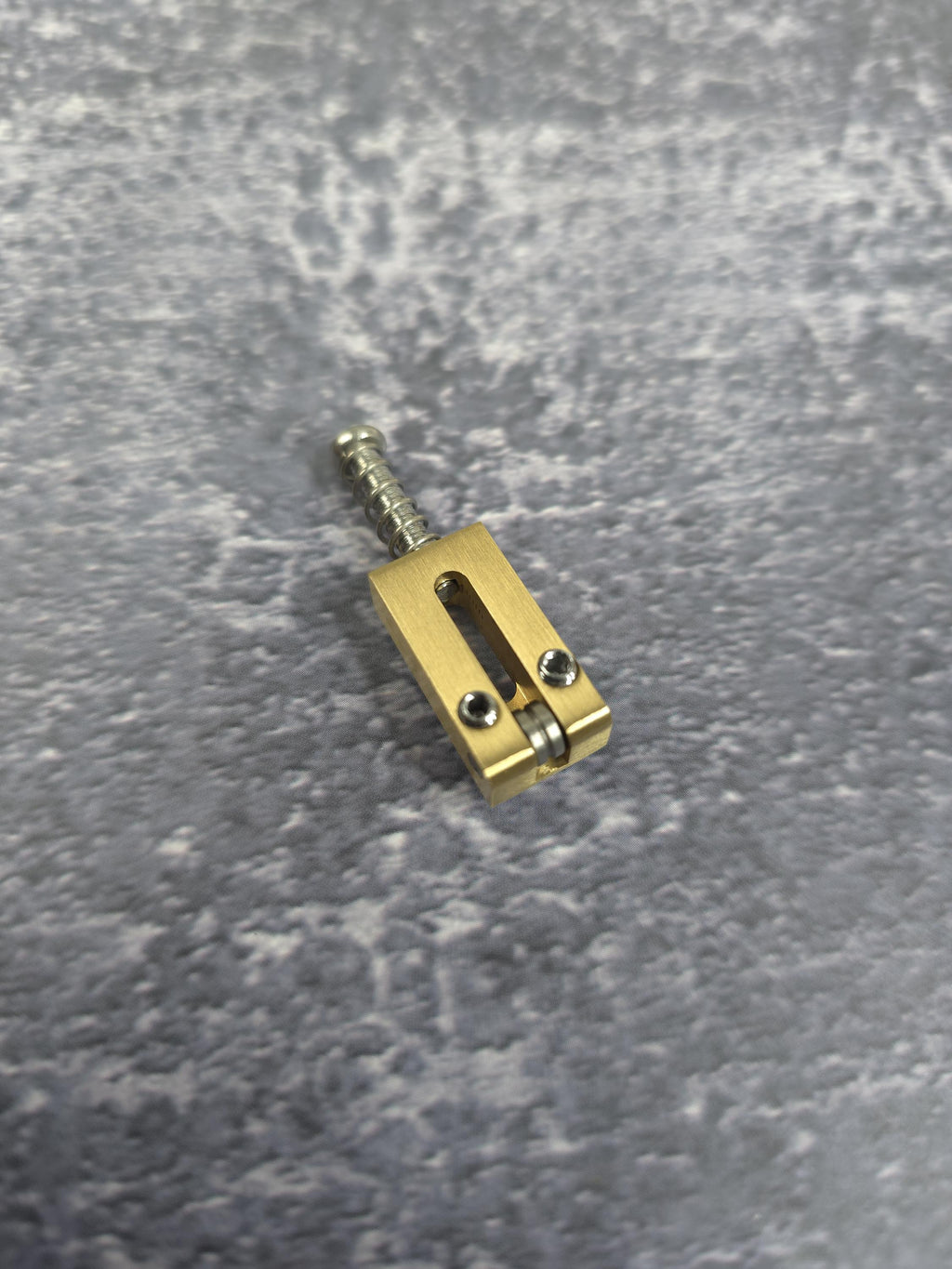 Brass Roller Saddle Electric Guitar Tremolo Hard tail Bridge Saddles For ST TL Style Guitar 10.5