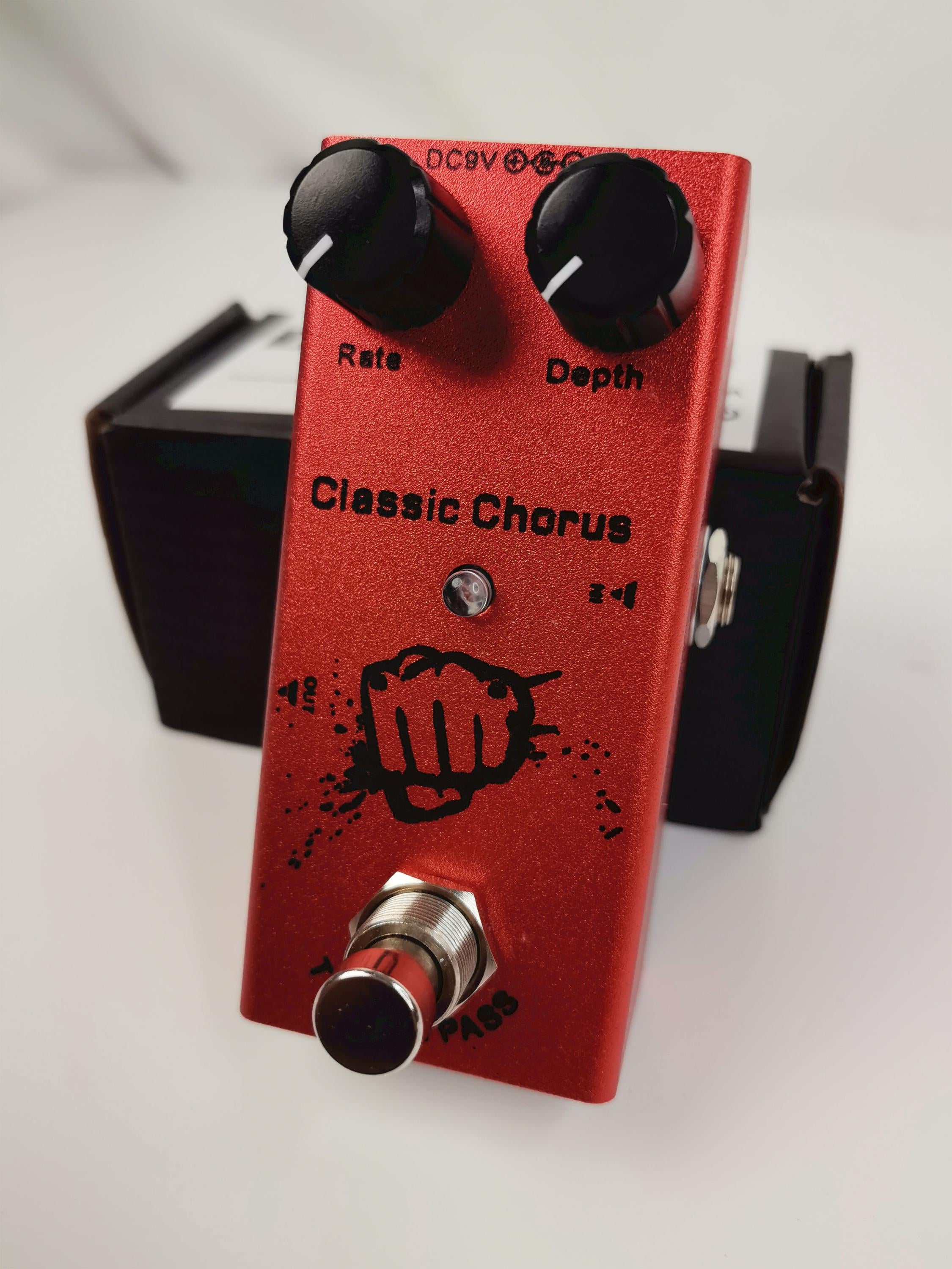 Electric Guitar Mini Form Single Type DC 9V True Bypass Classic Chorus