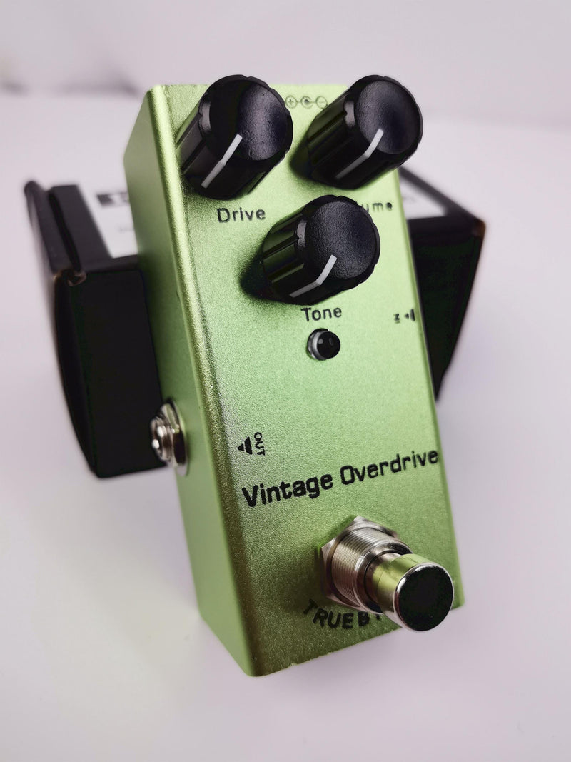 Electric Guitar Mini Form Single Type DC 9V True Bypass Vintage Overdrive