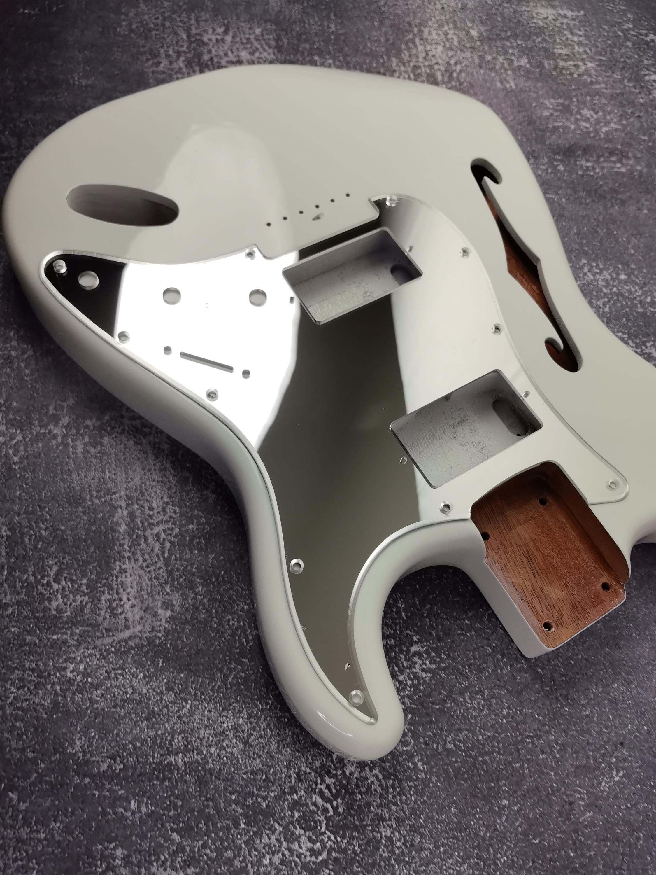 80' Style HH Pickup Config  Pickguard, Scratch plate, 4Ply, ST Guitar