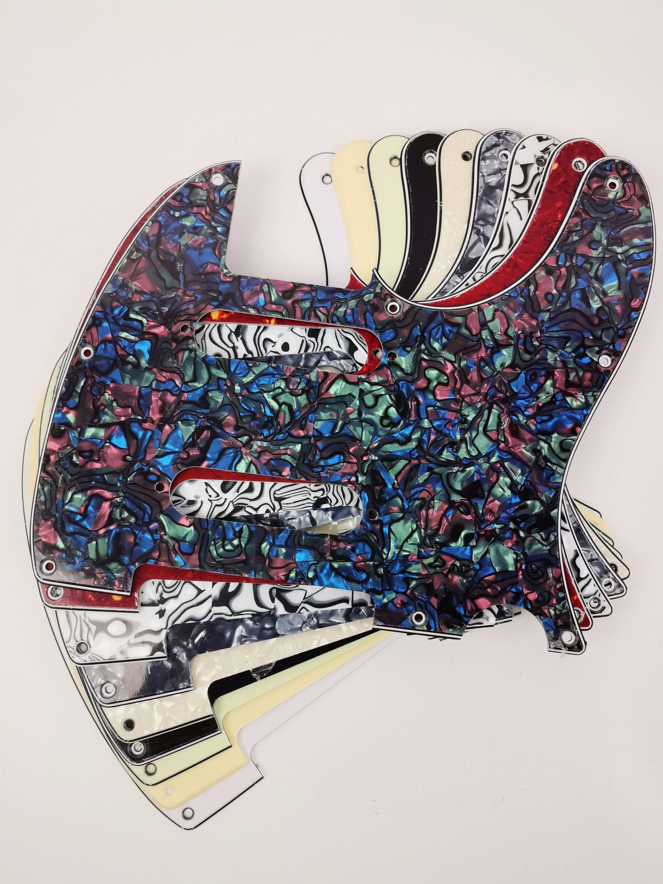 T Style 2x Single Rout Pickguard , Scratch plate, 4Ply, ST Guitar
