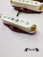 Guitar Pickups SSS Single Coil Handwound Alnico 5 Magnets 42 Plain Enamel Wires Middle Neck Bridge