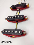 Guitar Pickups SSS Single Coil Handwound Alnico 5 Magnets 42 Plain Enamel Wires Middle Neck Bridge