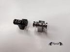 High Quality Black Roller String Retainer Trees Silver Black Guitar Accessories