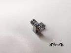 High Quality Black Roller String Retainer Trees Silver Black Guitar Accessories
