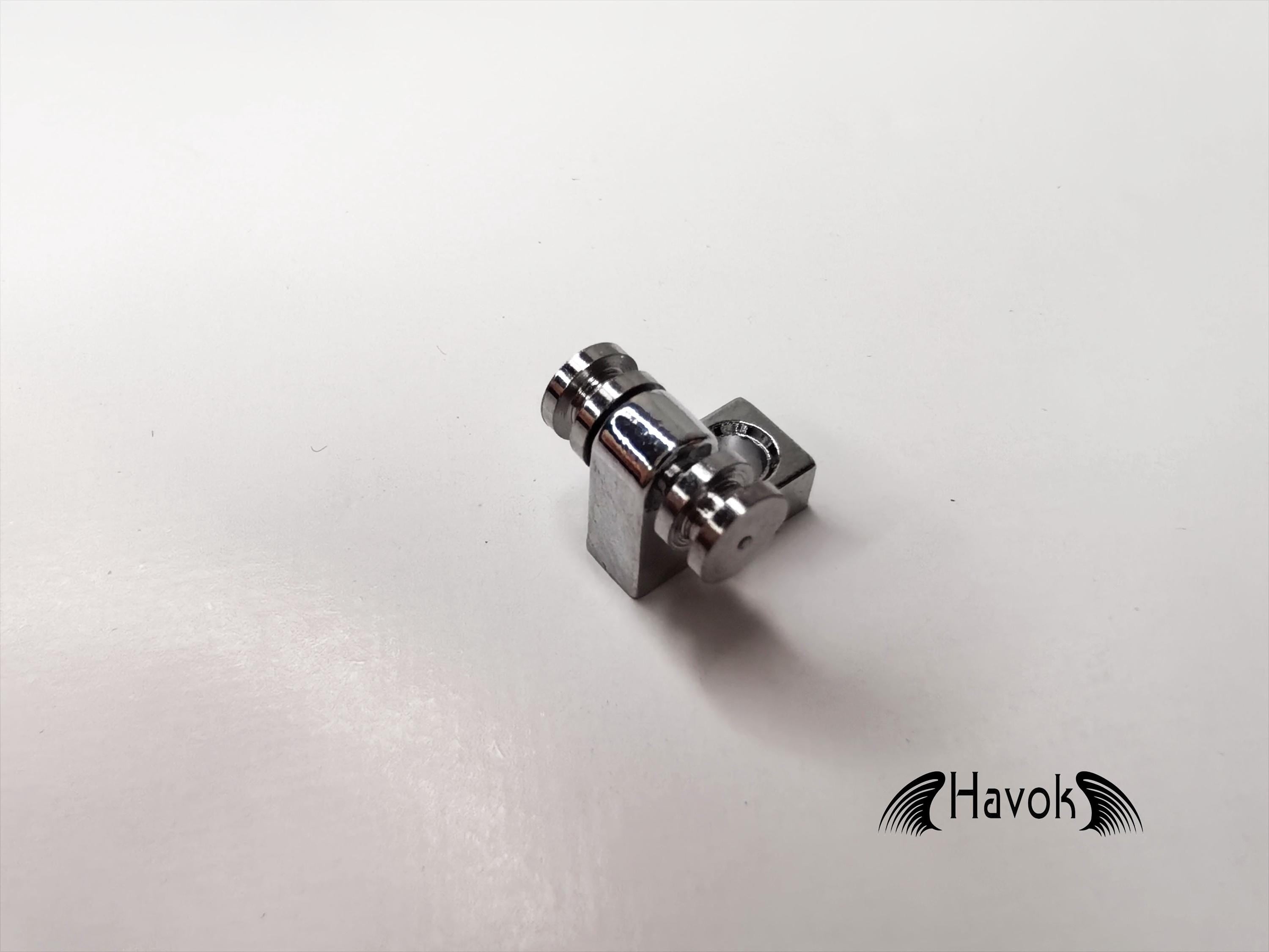 High Quality Black Roller String Retainer Trees Silver Black Guitar Accessories