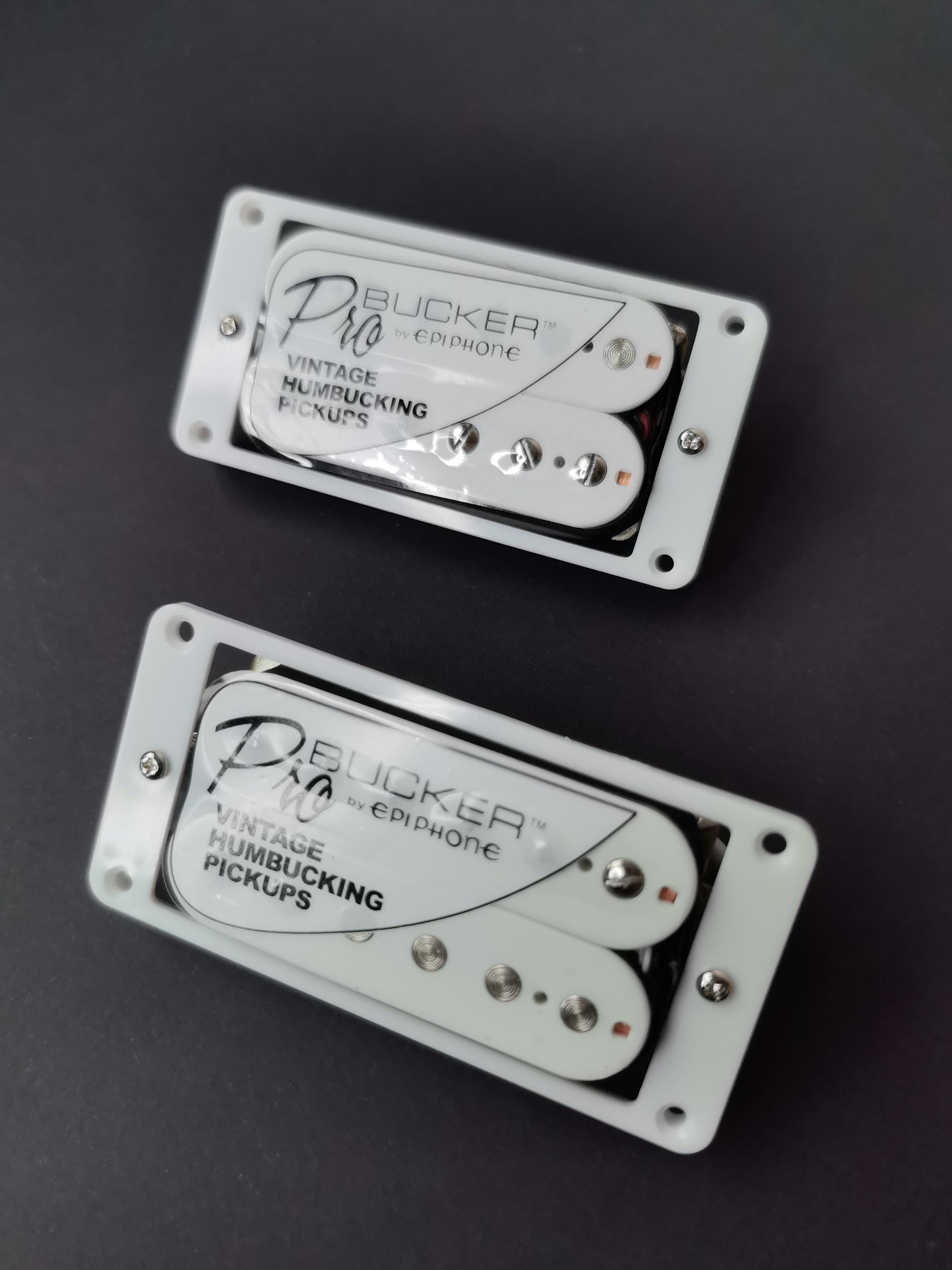 Pro Bucker Metal Cover Alnico 2 Paf Humbucker Pickups, LP Single Cut Guitars, High End Guitar Accessory and Replacement, Nickel Silver